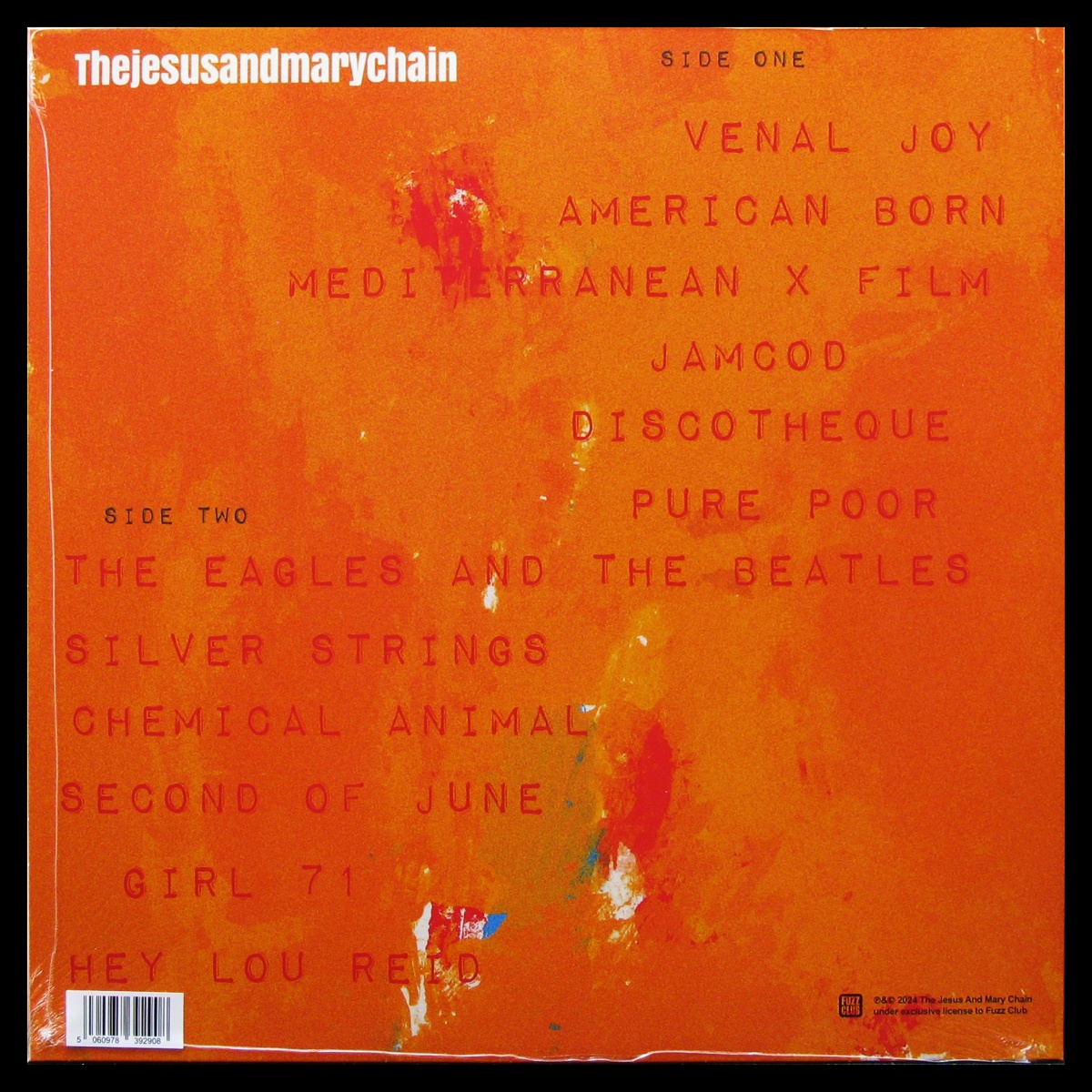 LP Jesus And Mary Chain — Glasgow Eyes (цветной винил) фото 2