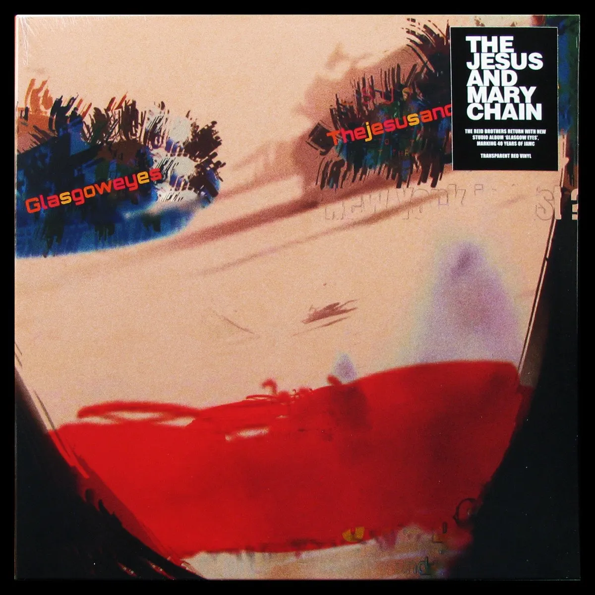 LP Jesus And Mary Chain — Glasgow Eyes (цветной винил) фото