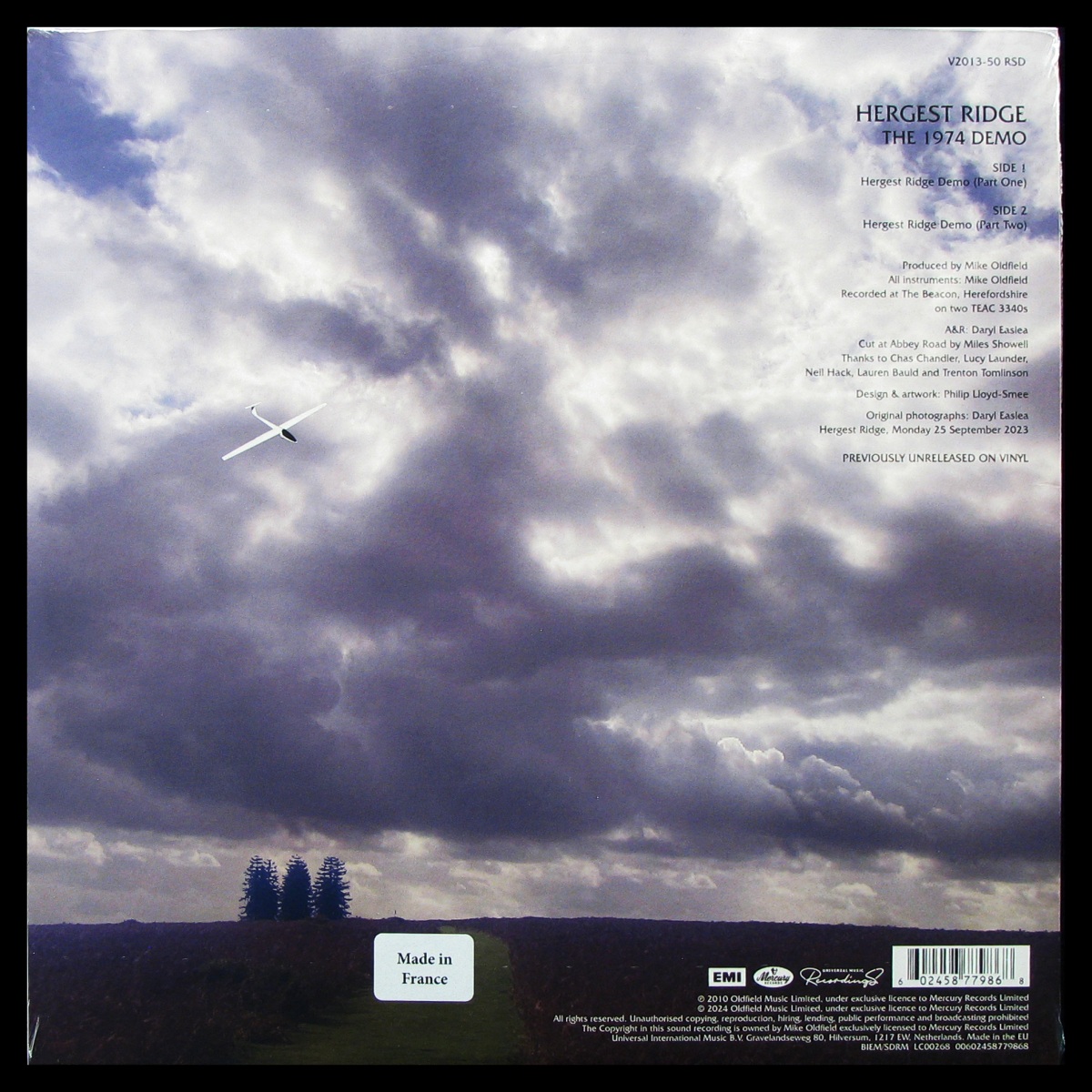 LP Mike Oldfield — Hergest Ridge (The 1974 Demo) фото 2