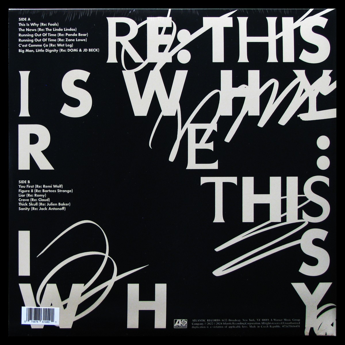 LP Paramore — Re: This Is Why (Remix) (ruby red vinyl) фото 2