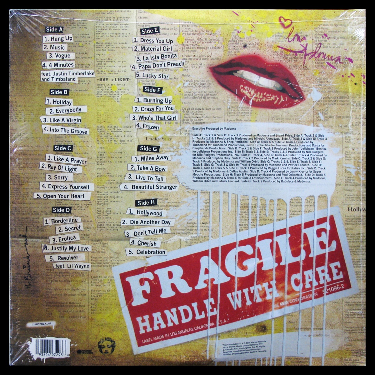 LP Madonna — Celebration (4LP) фото 2