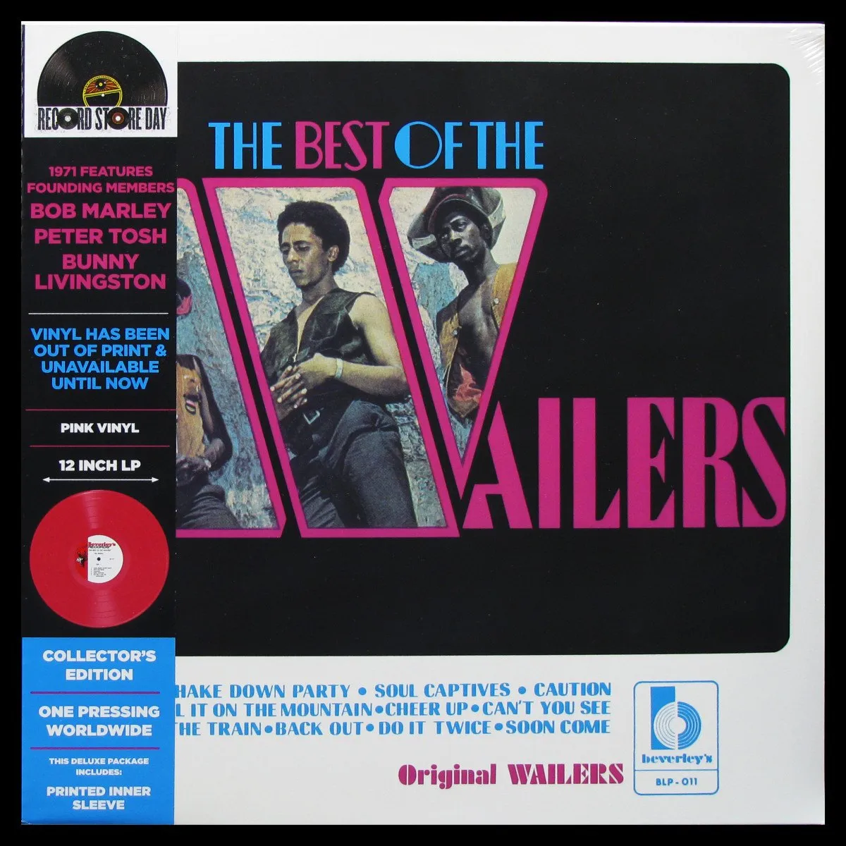 LP Wailers — Best Of The Wailers (цветной винил) фото