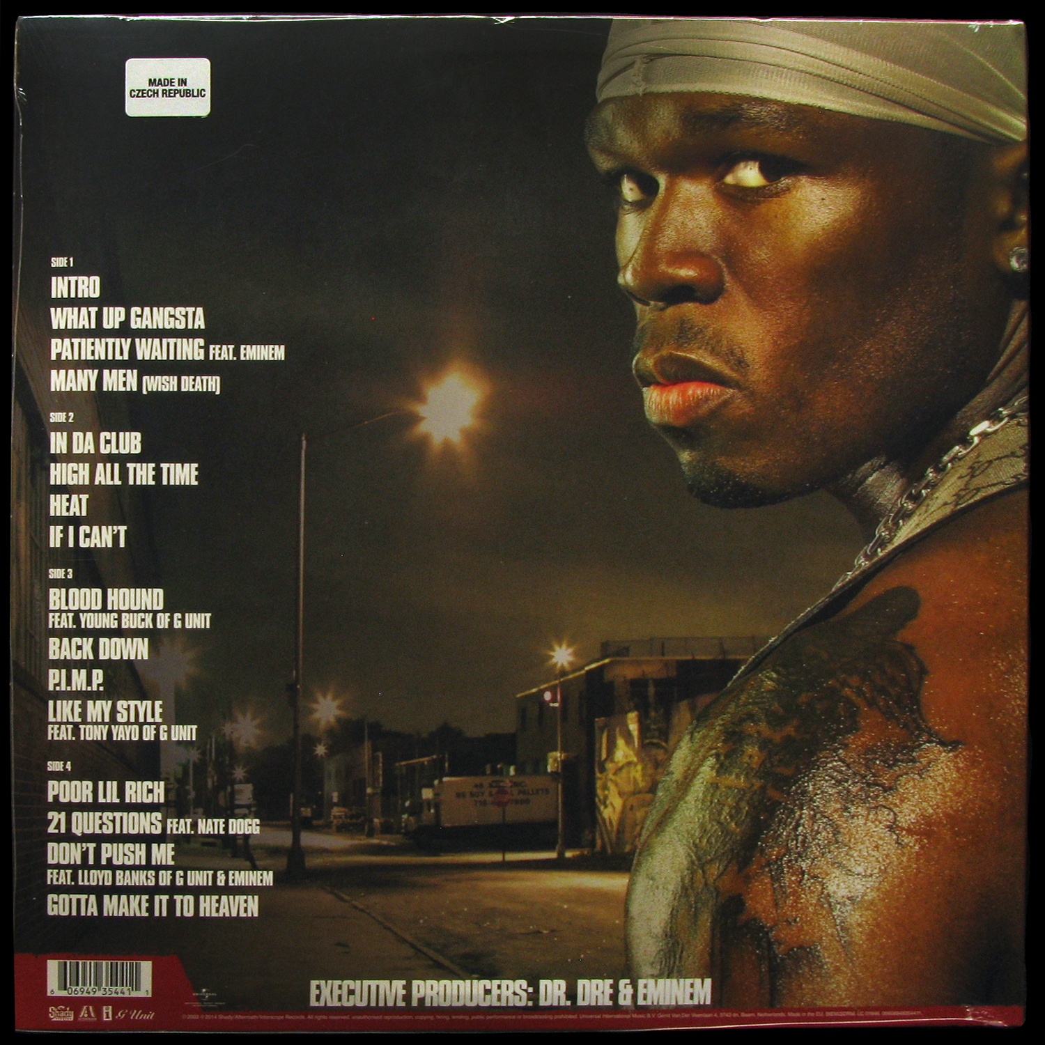 LP 50 Cent — Get Rich Or Die Tryin' (2LP) фото 2