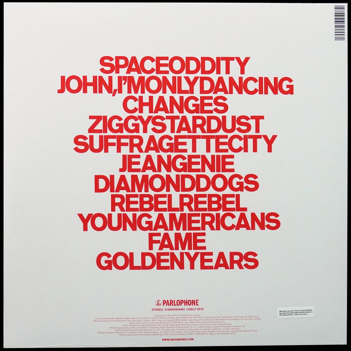 LP David Bowie — Changesonebowie фото 2