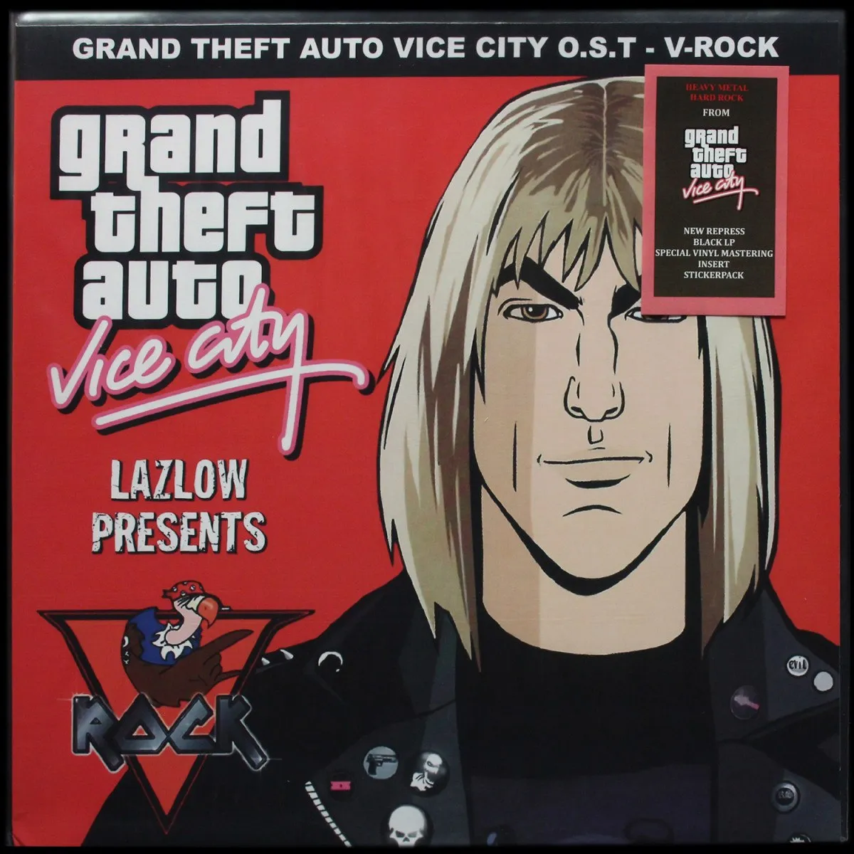 LP V/A — V-ROCK (Grand Theft Auto: Vice City Soundtrack) фото
