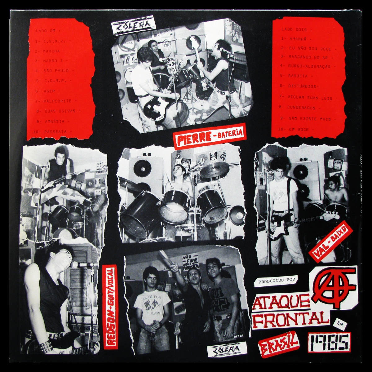 LP Colera — Tente Mudar O Amanha фото 2