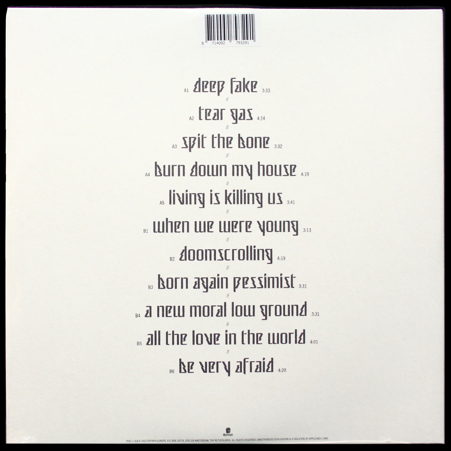 LP Architects — Classic Symptoms Of A Broken Spirit фото 2