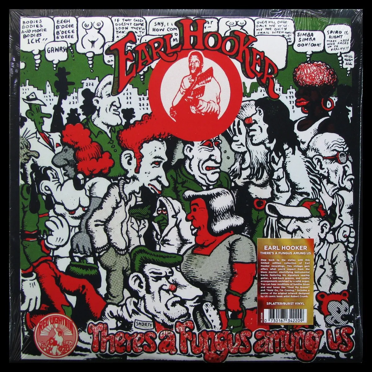 LP Earl Hooker — There’s A Fungus Amung Us (цветной винил, + постер) фото