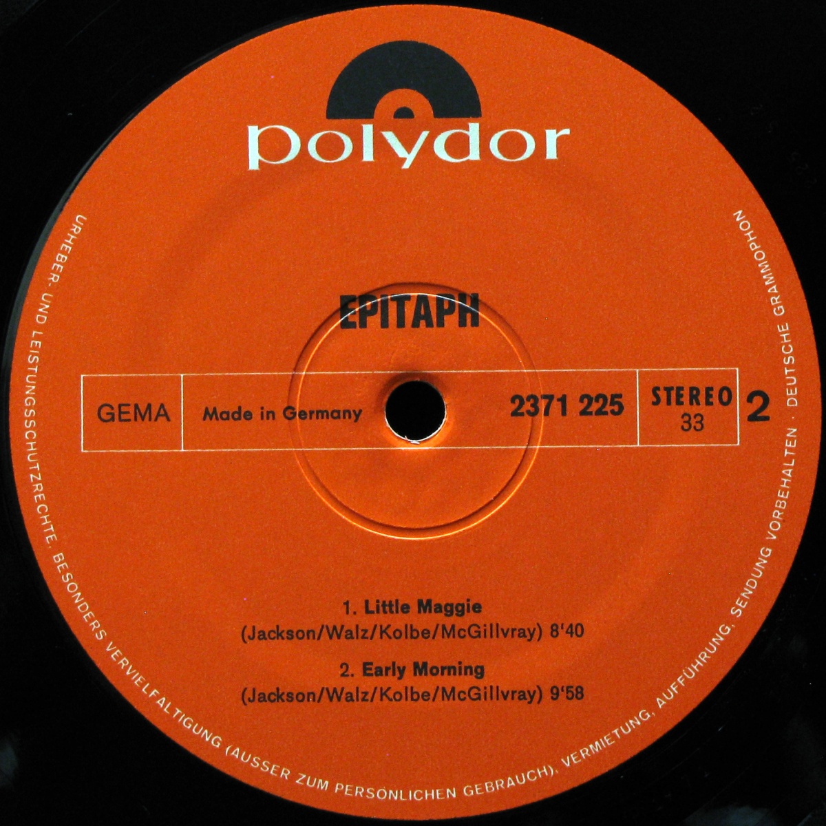 LP Epitaph — Epitaph фото 4