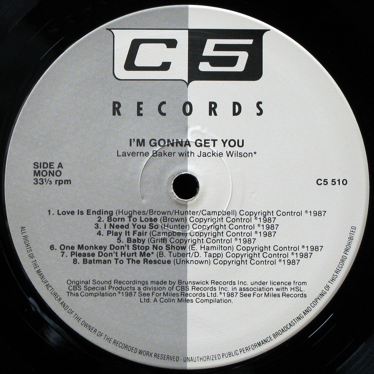 LP Laverne Baker / Jackie Wilson — I'm Gonna Get You фото 2