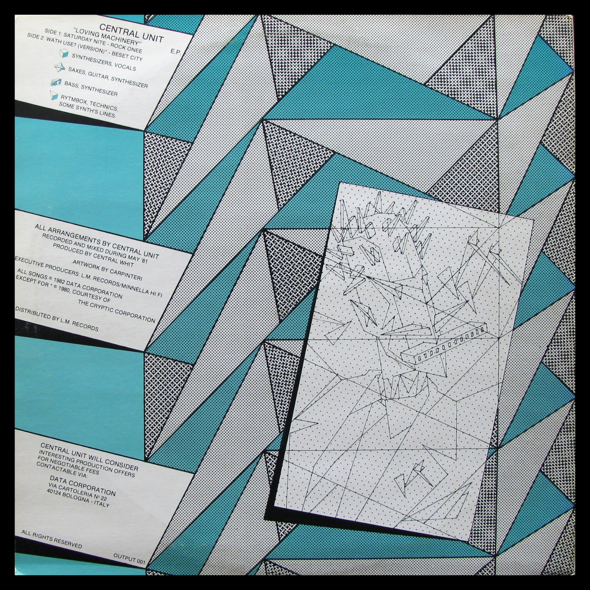 LP Central Unit — Loving Machinery (EP (мини-альбом)) фото 2