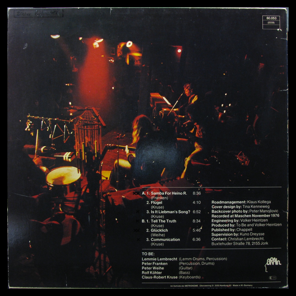 LP To Be — To Be фото 2