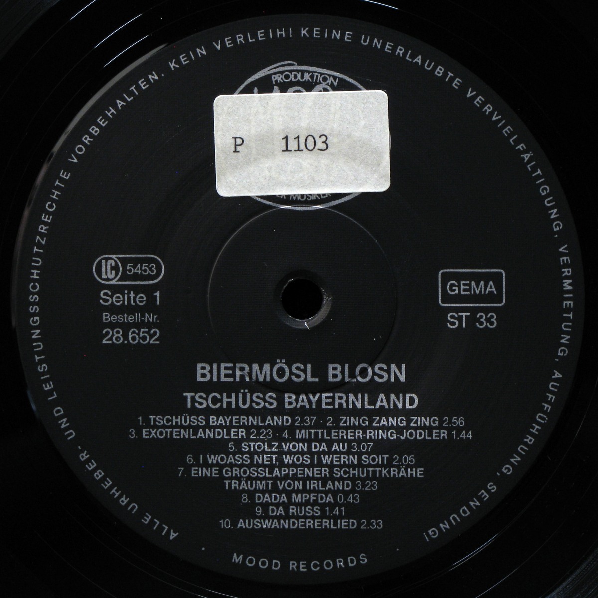 LP Biermosl Blosn — Tschus Bayernland фото 2