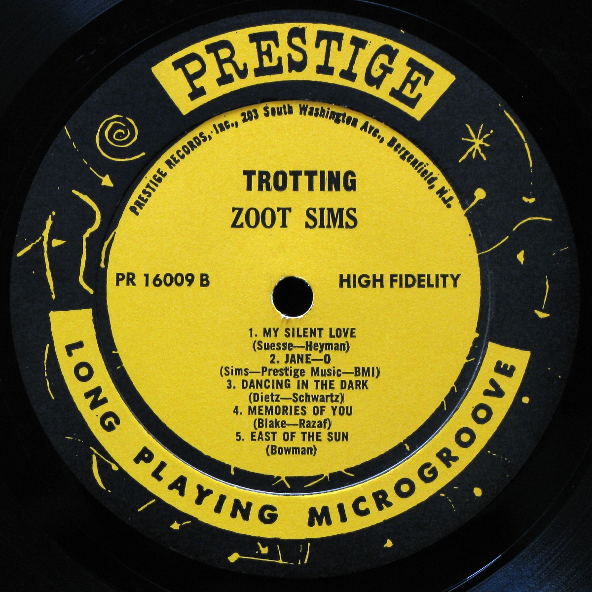 LP Zoot Sims — Trotting! фото 4