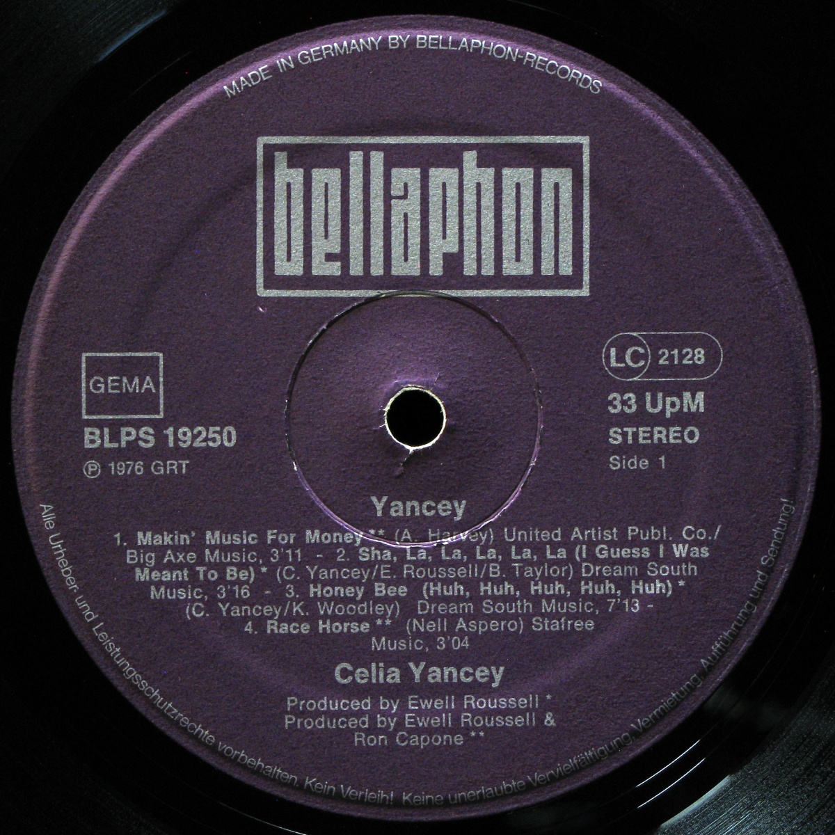 LP Celia Yancey — Yancey фото 2