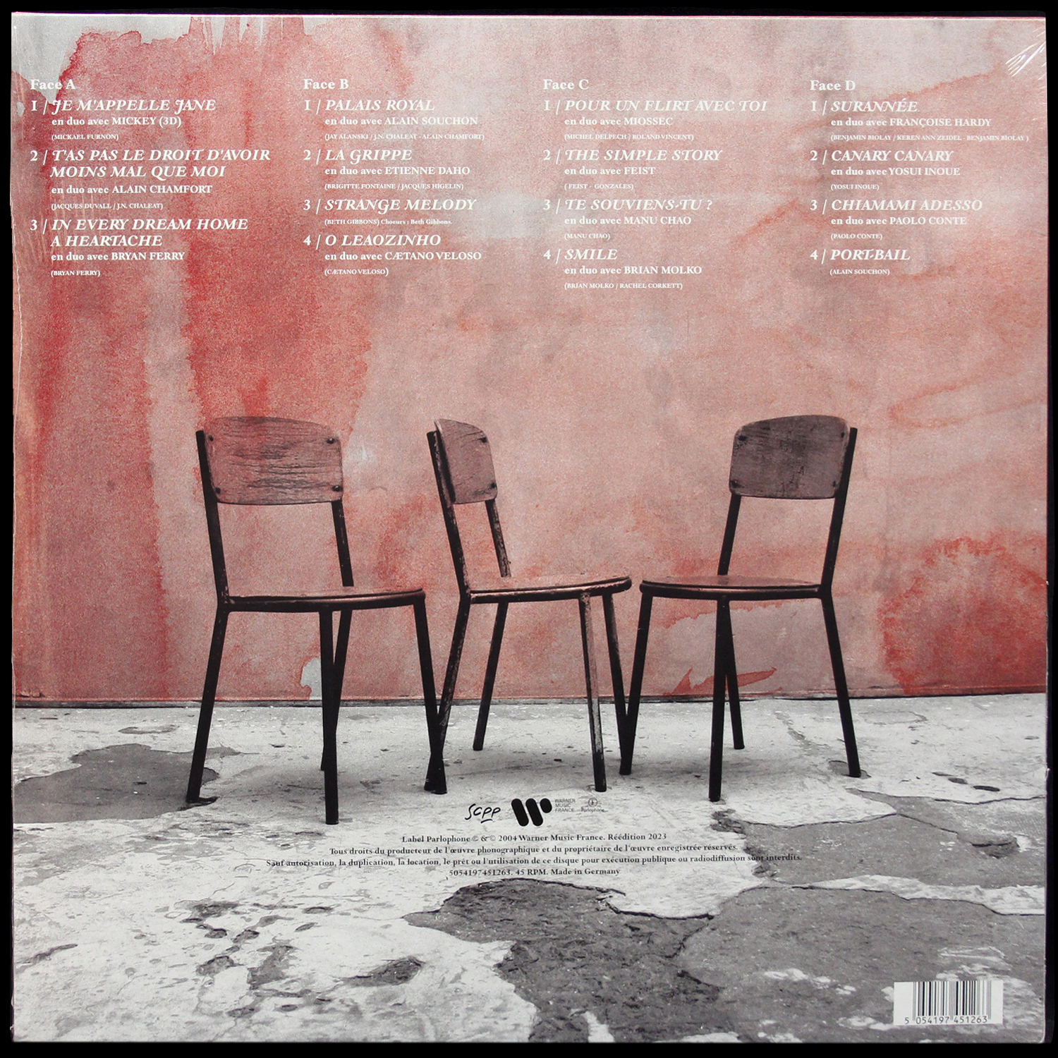 LP Jane Birkin — Rendez-vous (2LP) фото 2