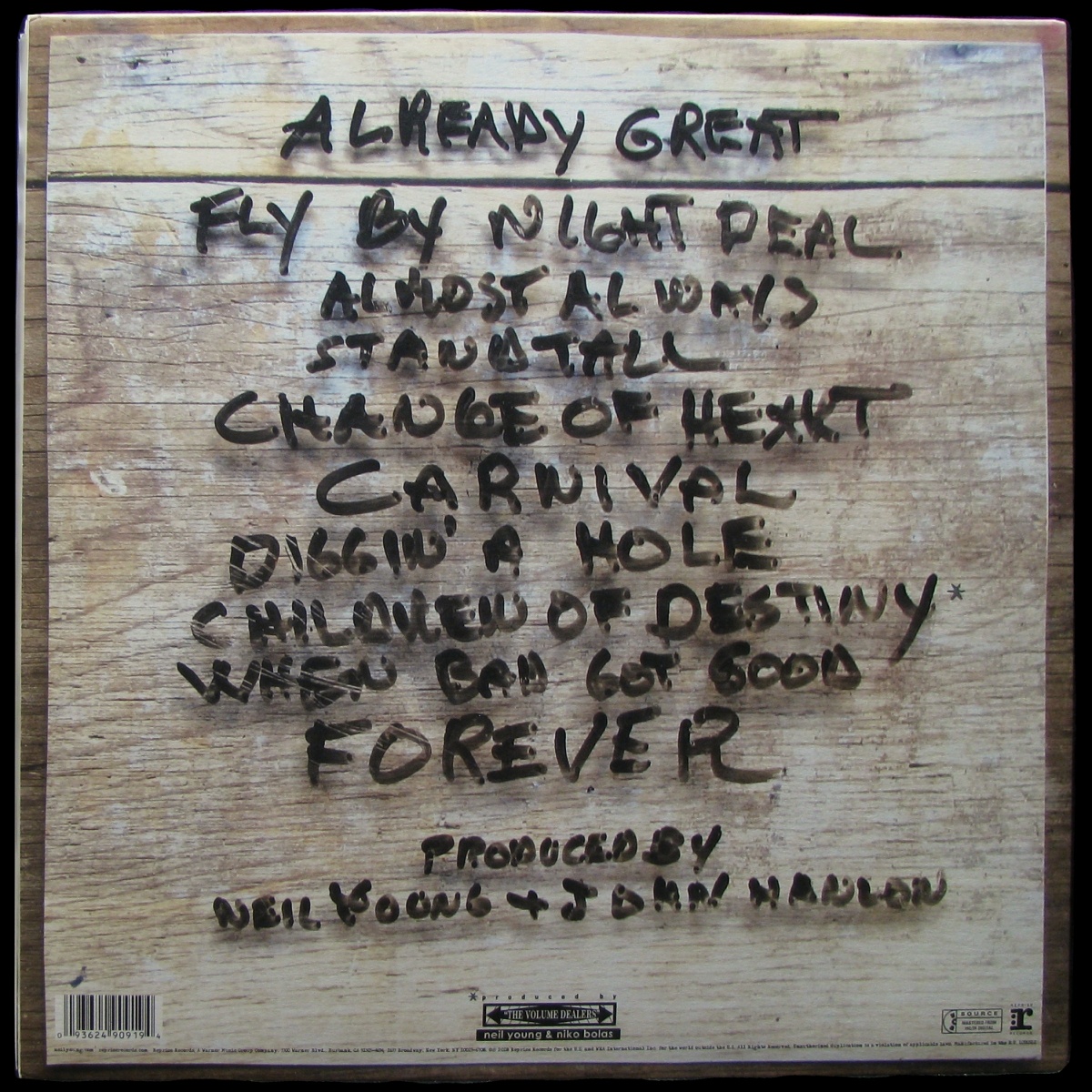 LP Neil Young / Promise Of The Real — Visitor (2LP, + буклет) фото 2