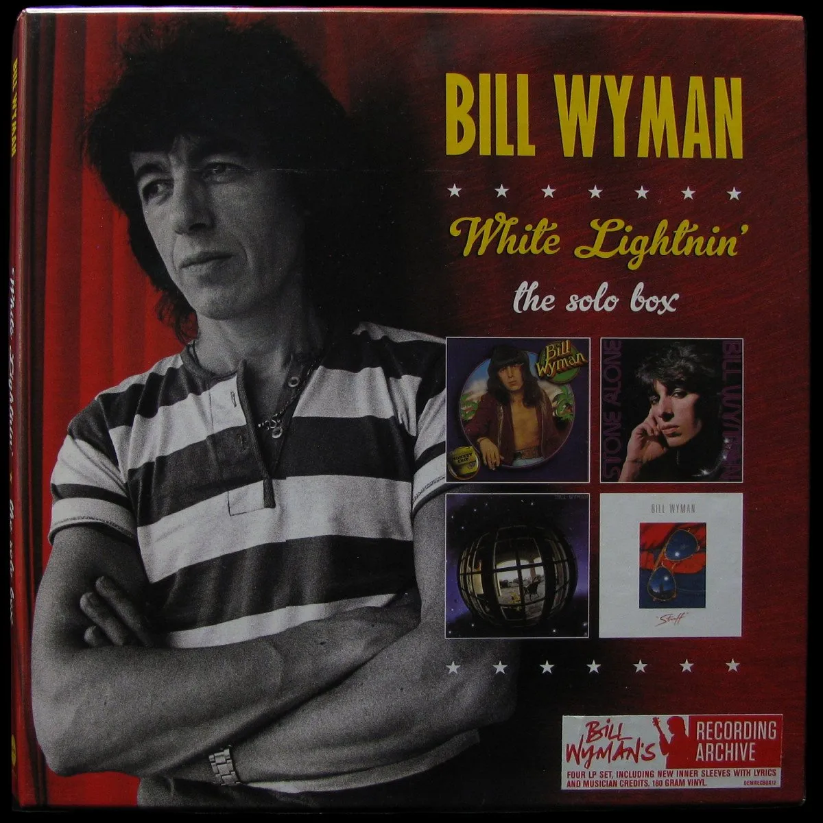 LP Bill Wyman — White Lightnin' (The Solo Box) (4LP-бокс) фото