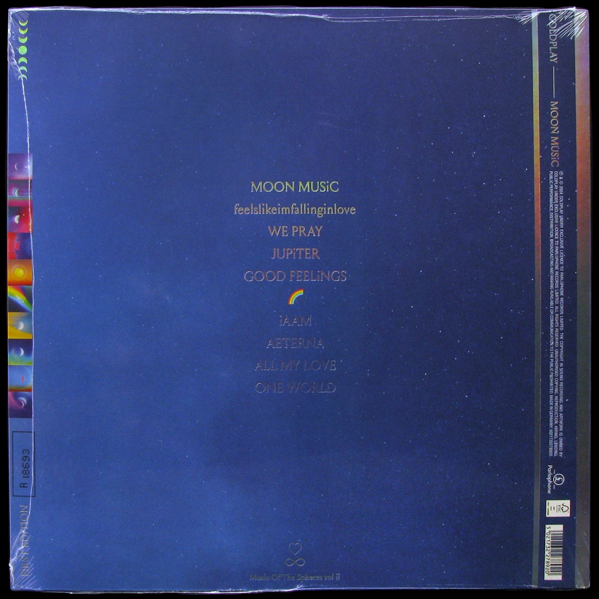 LP Coldplay — Moon Music (yellow vinyl) фото 2