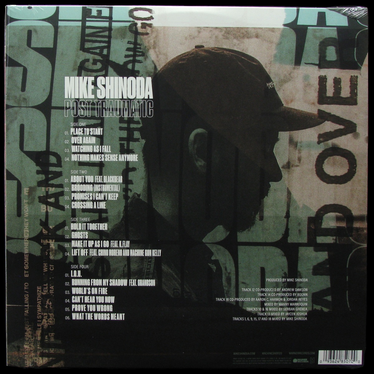 LP Mike Shinoda — Post Traumatic (2LP, цветной винил, Deluxe Edition) фото 2