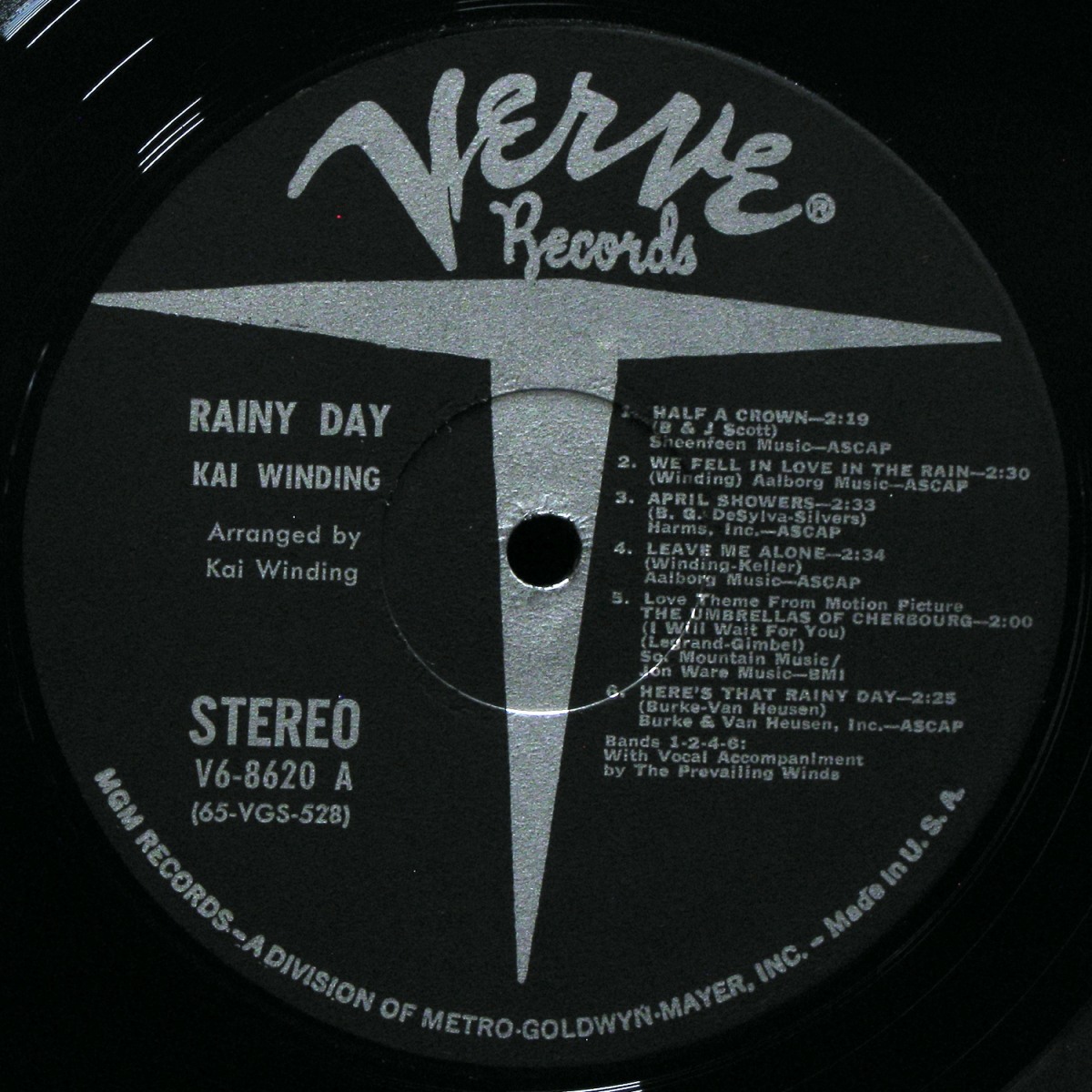 LP Kai Winding — Rainy Day фото 2