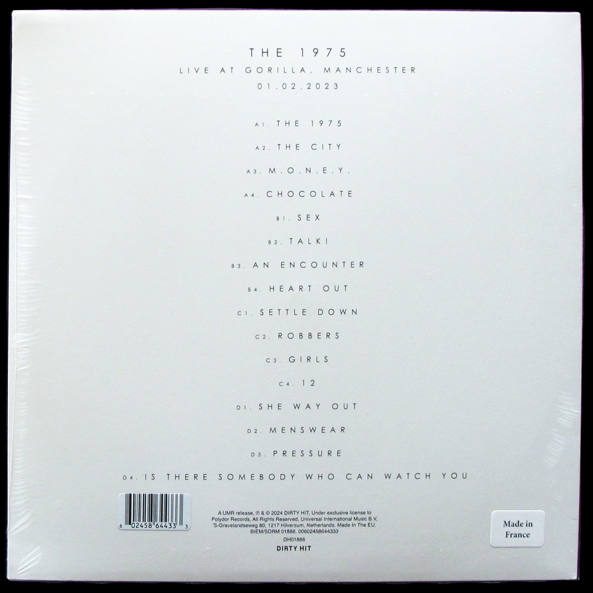 LP 1975 — Live At Gorilla, Manchester (цветной винил, 2LP) фото 2