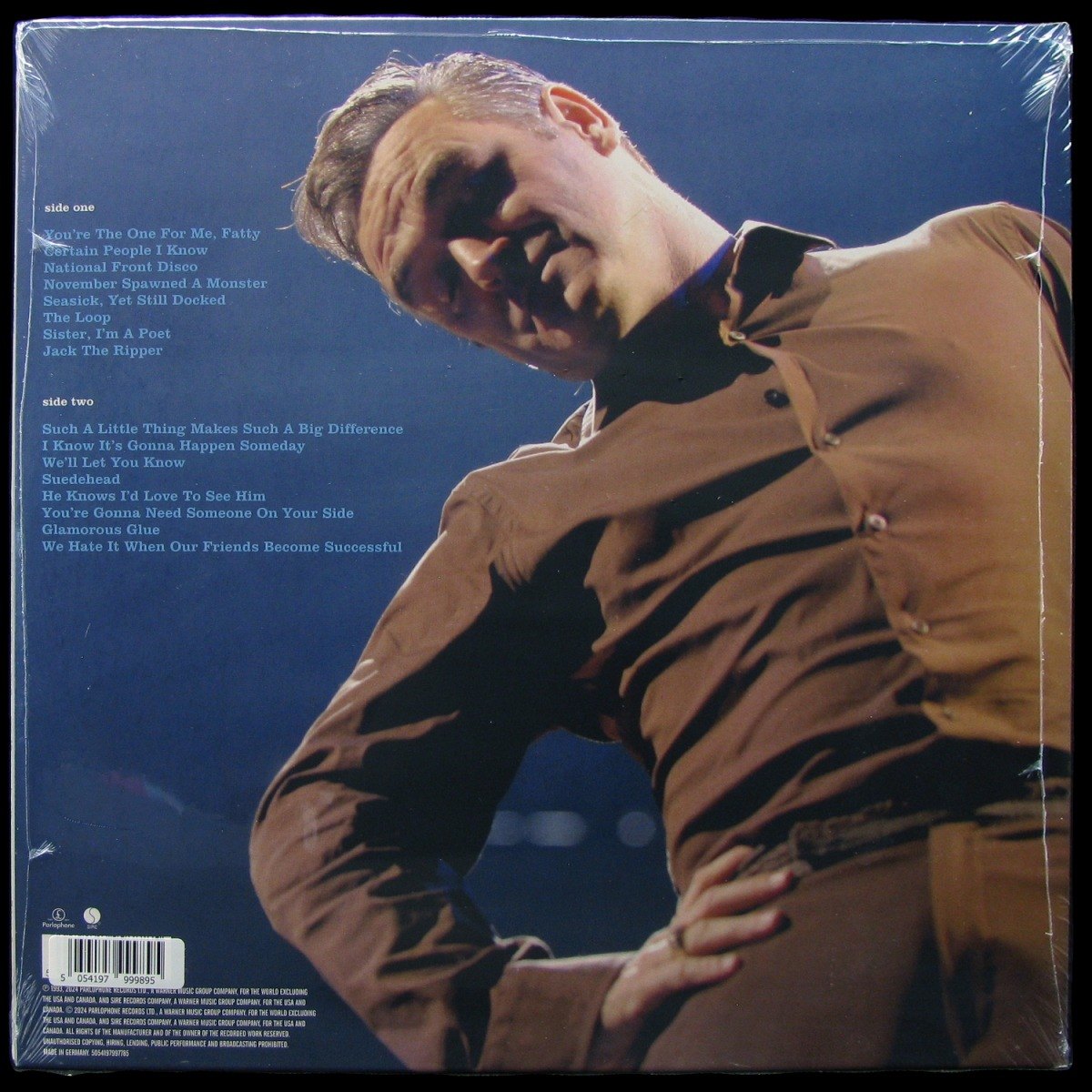 LP Morrissey — Beethoven Was Deaf Live In Paris (цветной винил) фото 2