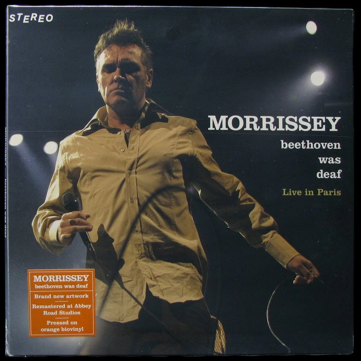 LP Morrissey — Beethoven Was Deaf Live In Paris (цветной винил) фото