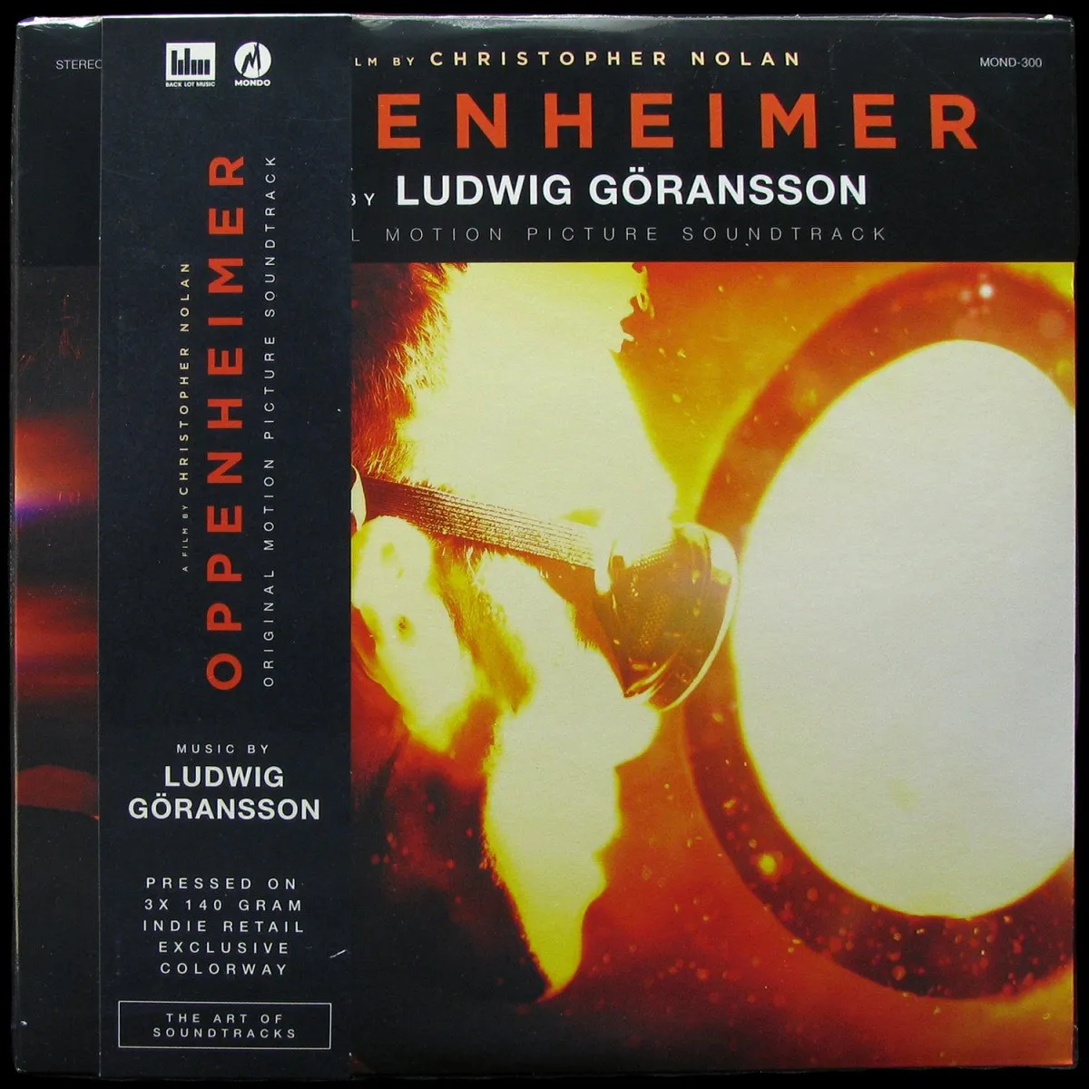 LP Ludwig Goransson — Oppenheimer (Original Motion Picture Soundtrack) (3LP, цветной винил, + obi, + буклет) фото
