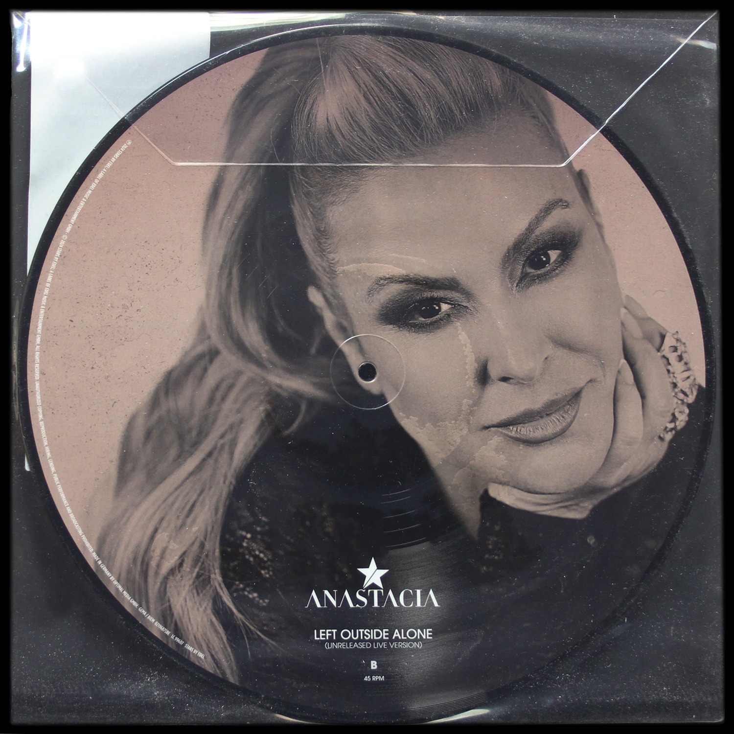 LP Anastacia — Just You / Left Outside Alone (picture disc (пикчер диск)) фото 2