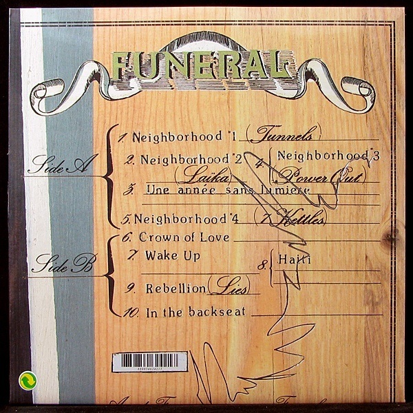 LP Arcade Fire — Funeral фото 2