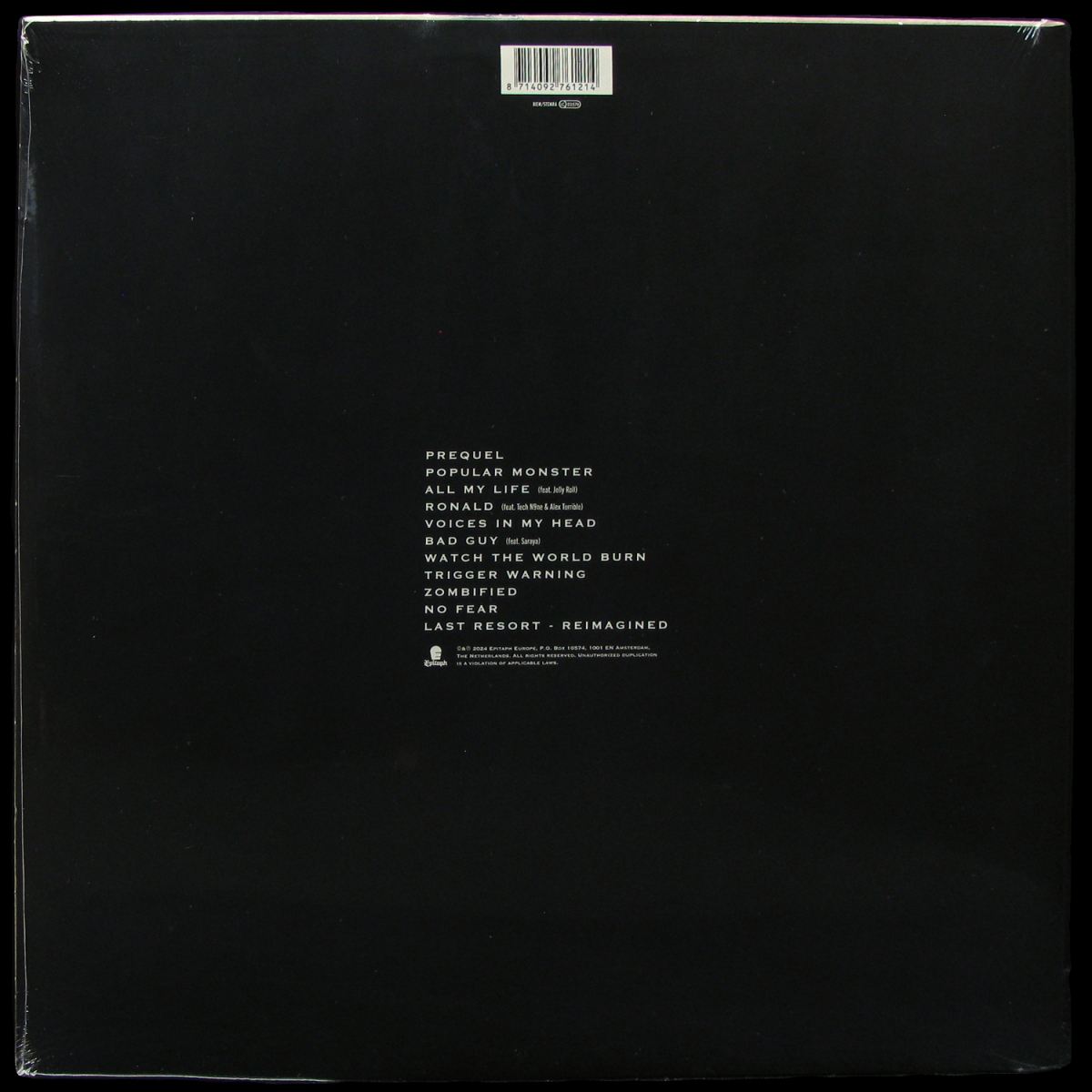 LP Falling In Reverse — Popular Monster фото 2