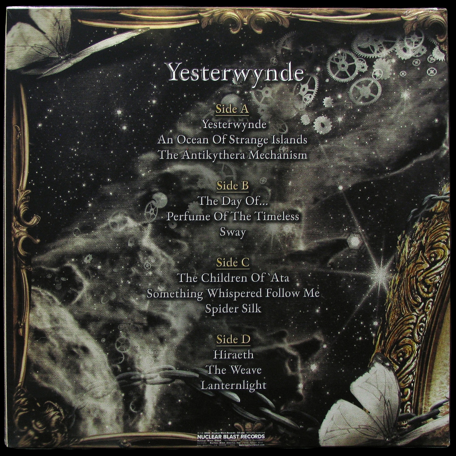 LP Nightwish — Yesterwynde (2LP,  цветной винил) фото 2