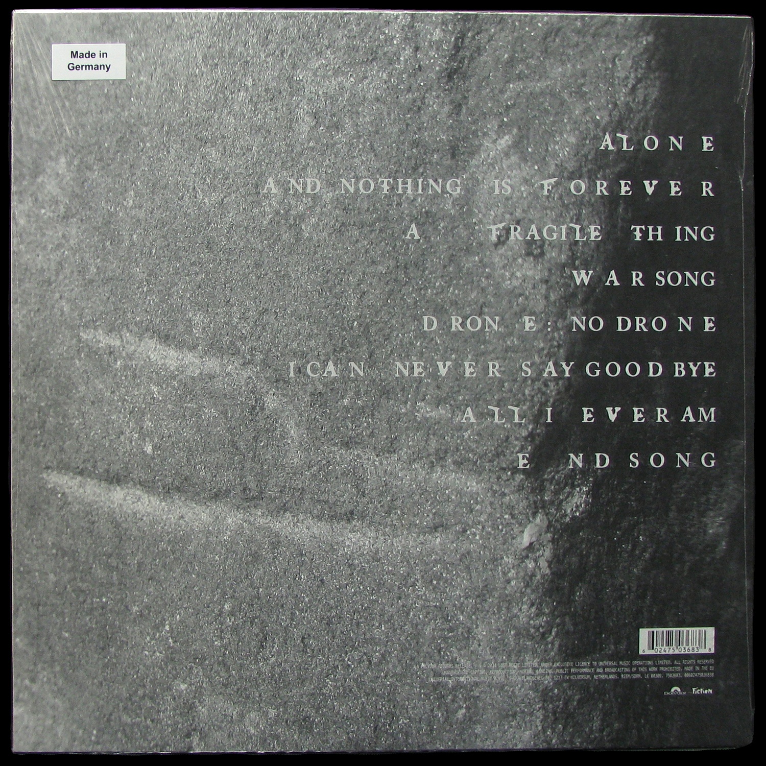 LP Cure — Songs Of A Lost World (цветной винил) фото 2