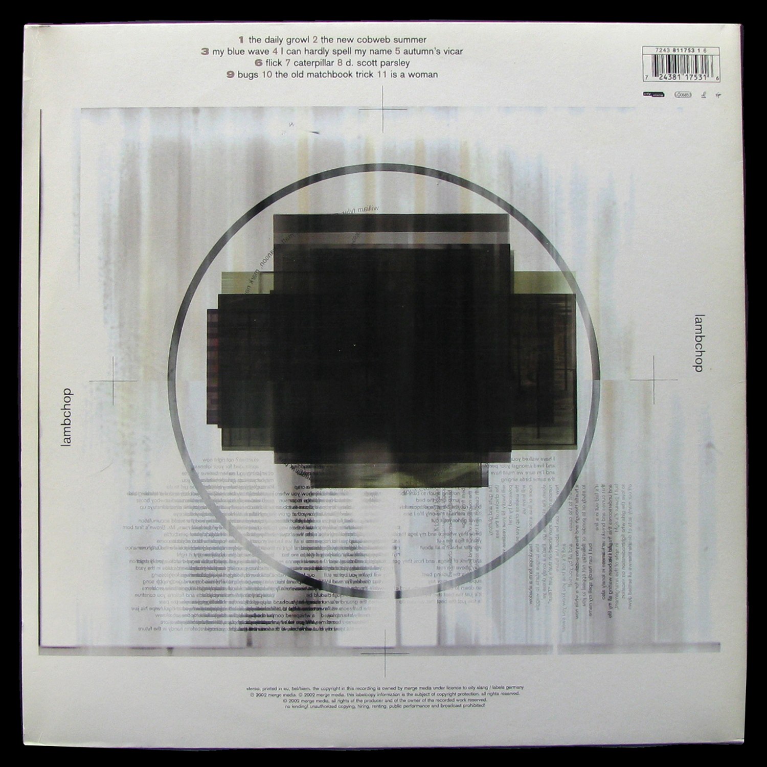 LP Lambchop — Is A Woman (2LP) фото 2