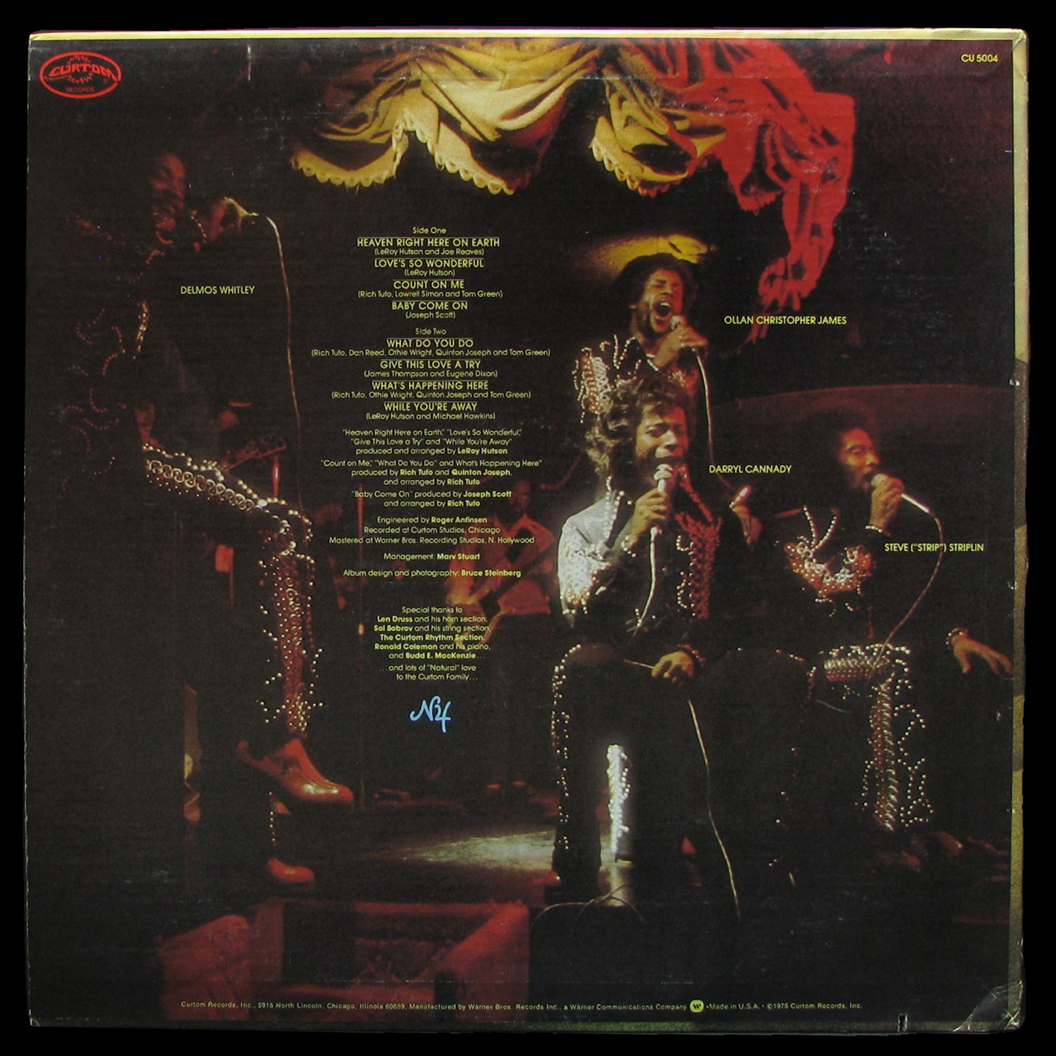 LP Natural Four — Heaven Right Here On Earth фото 2