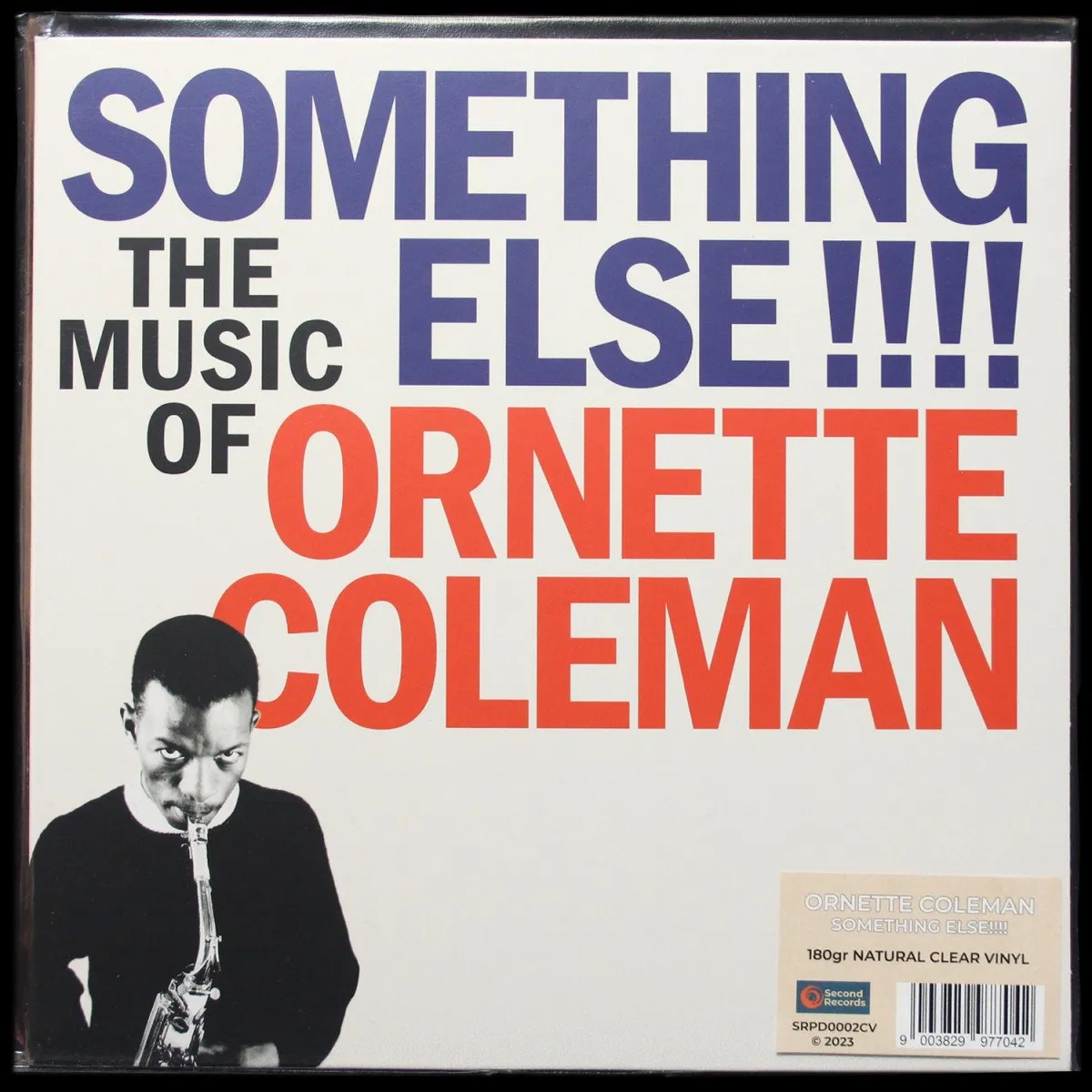 LP Ornette Coleman — Something Else!!!! (clear natural vinyl) фото