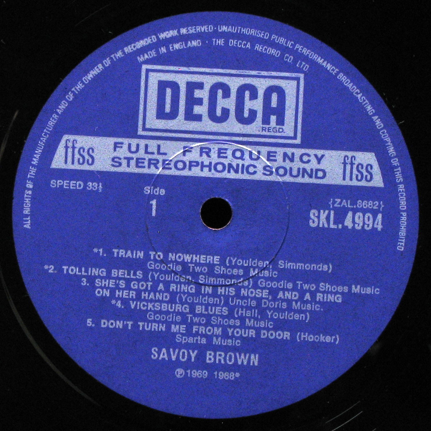 LP Savoy Brown — Blue Matter фото 3
