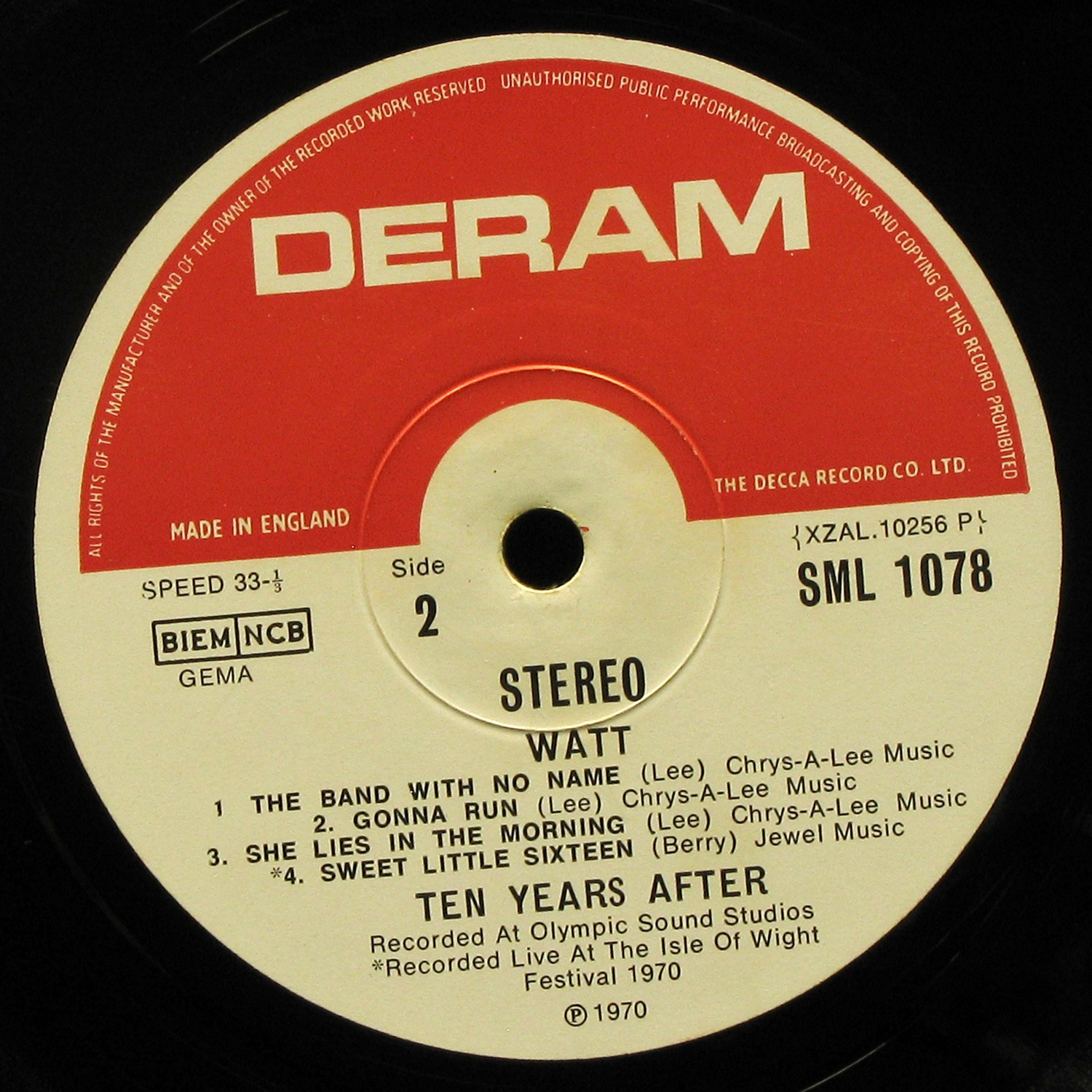 LP Ten Years After — Watt фото 6