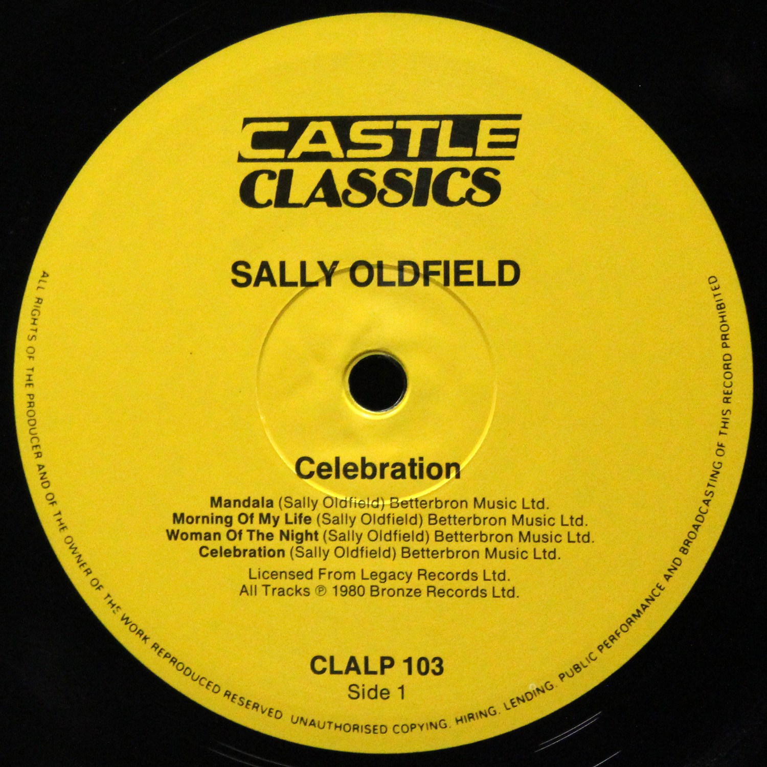 LP Sally Oldfield — Celebration фото 2