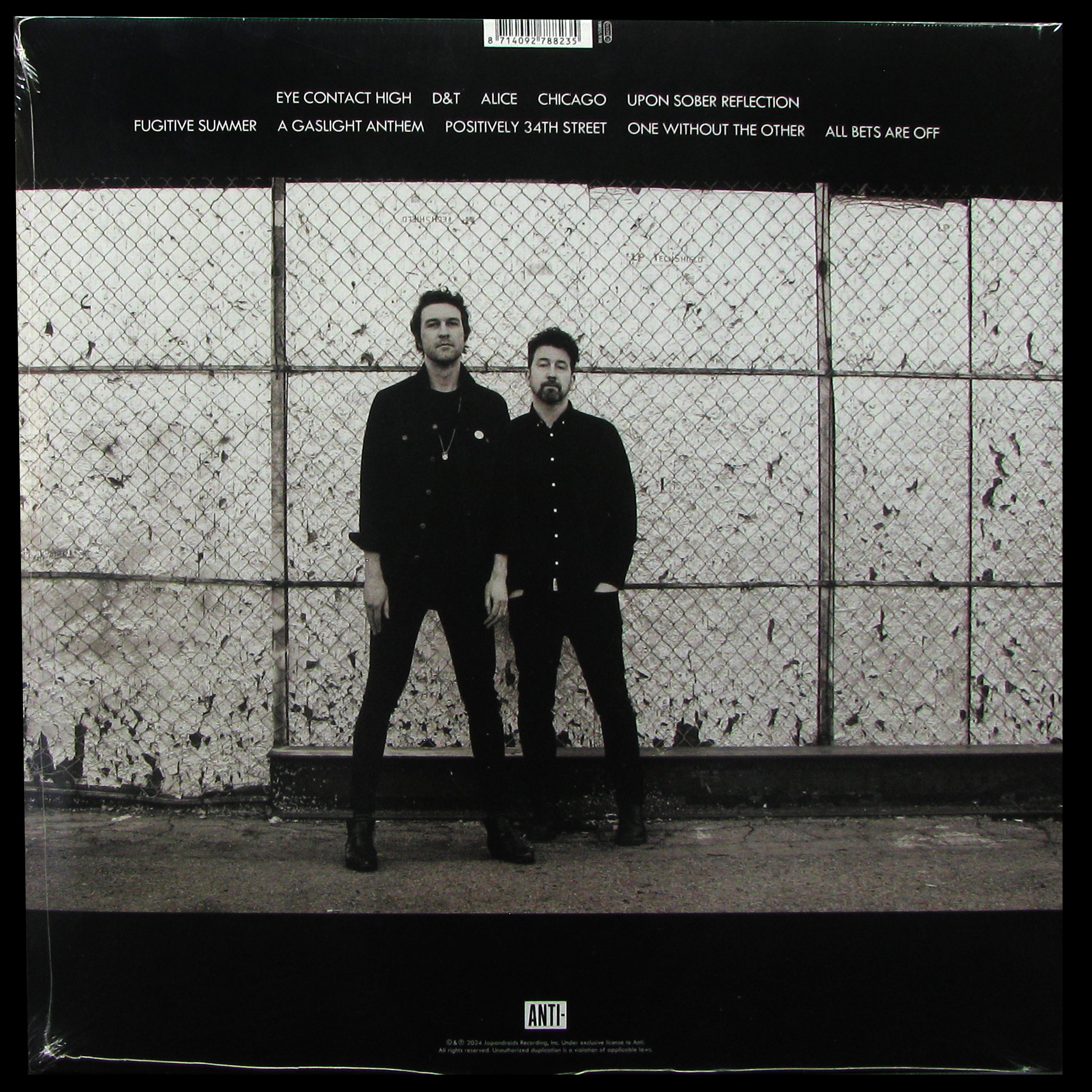 LP Japandroids — Fate & Alcohol (+ буклет,  + постер,  цветной винил) фото 2