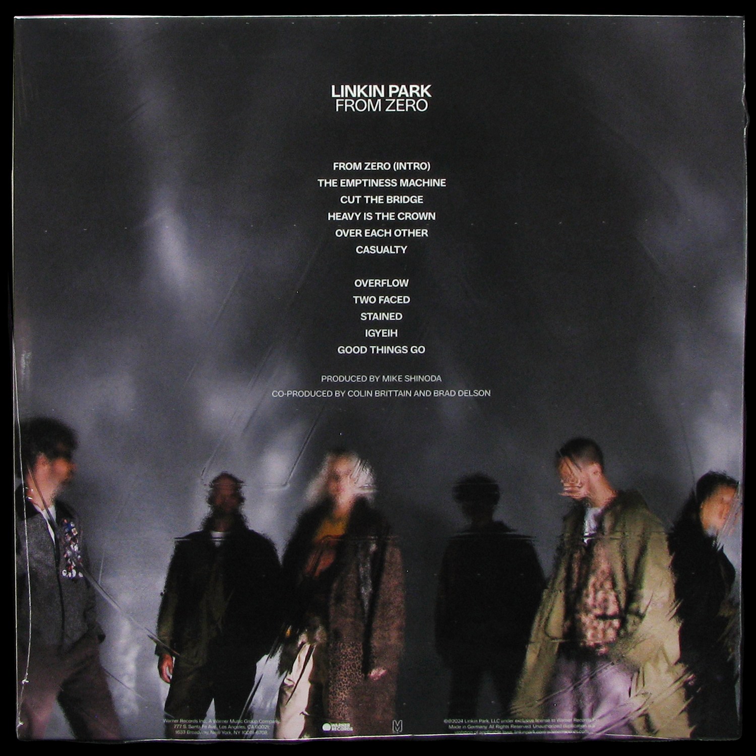 LP Linkin Park — From Zero (голубой винил) фото 2