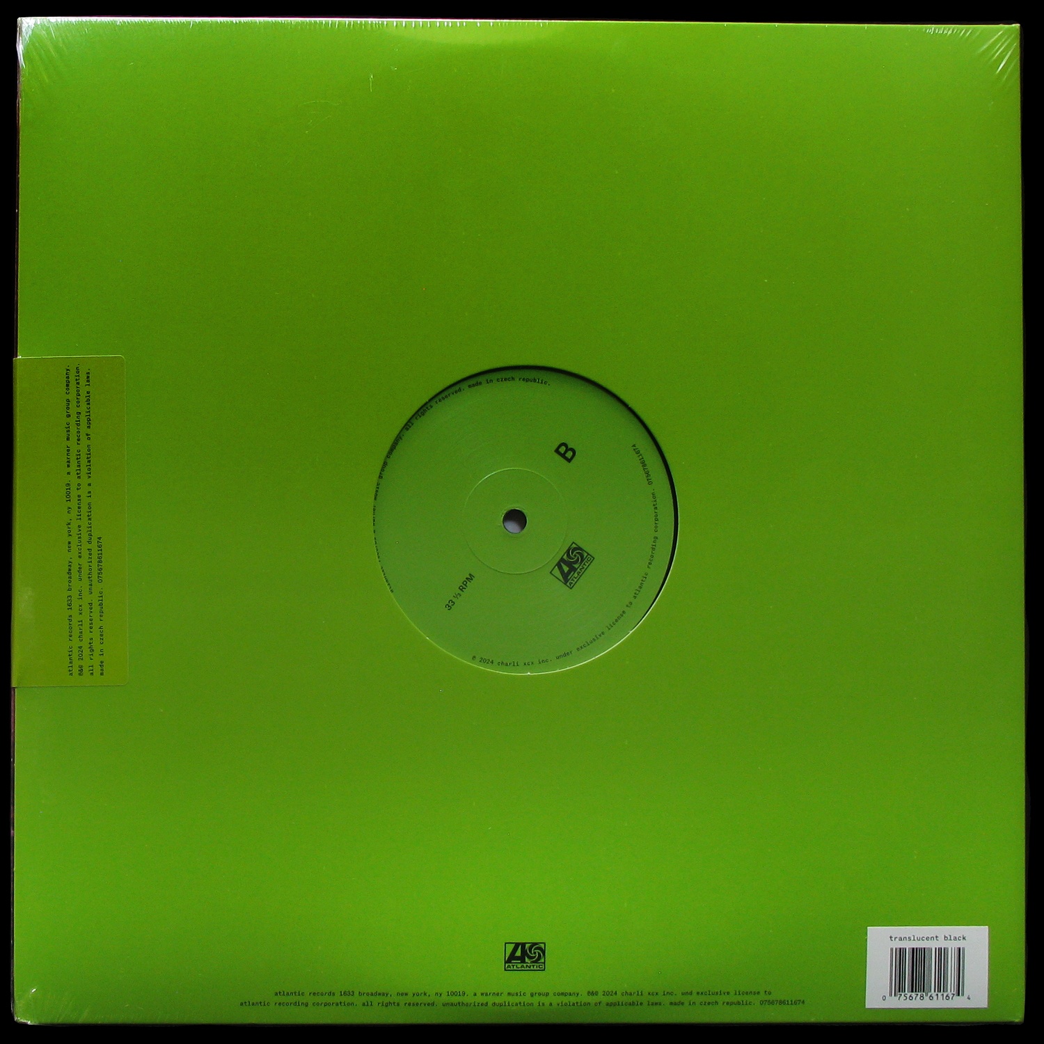 LP Charli XCX — Brat (цветной винил) фото 2