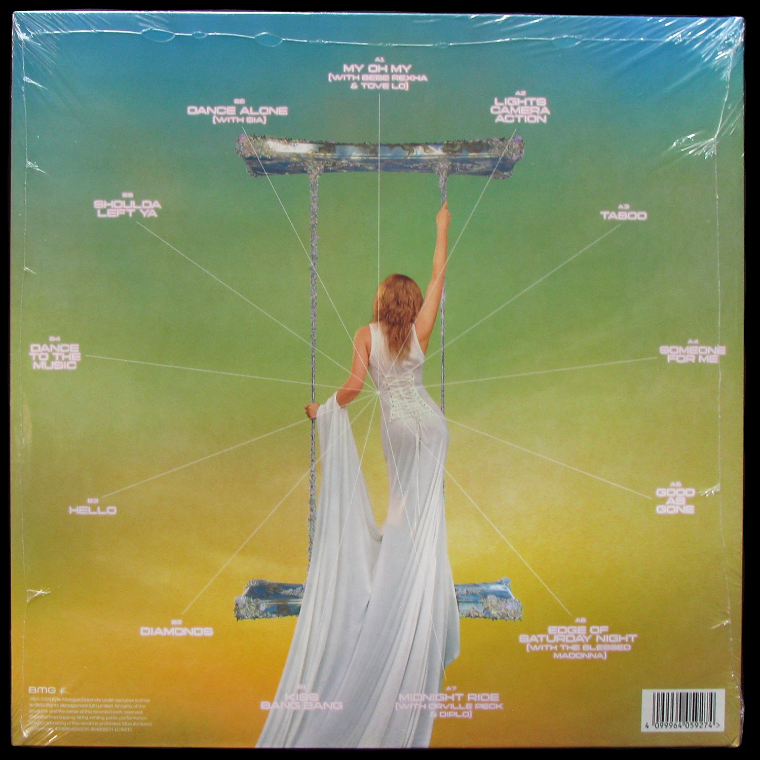 LP Kylie Minogue — Tension II (yellow vinyl) фото 2