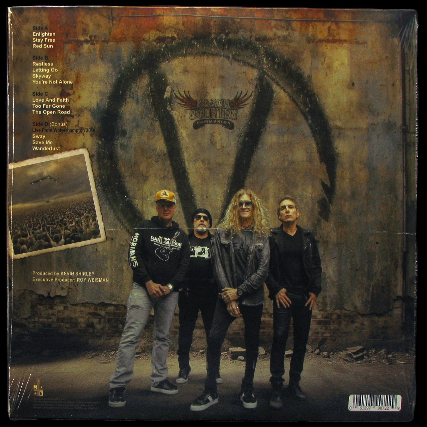 LP Black Country Communion — V (2LP,  цветной винил) фото 2