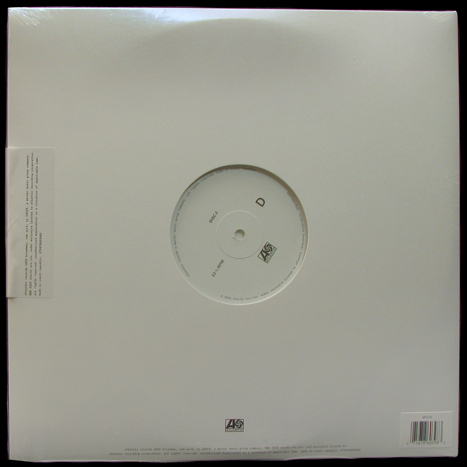 LP Charli XCX — Brat And It's The Same But There's Three More Songs So It's Not (2LP,  + книга,  цветной винил) фото 2