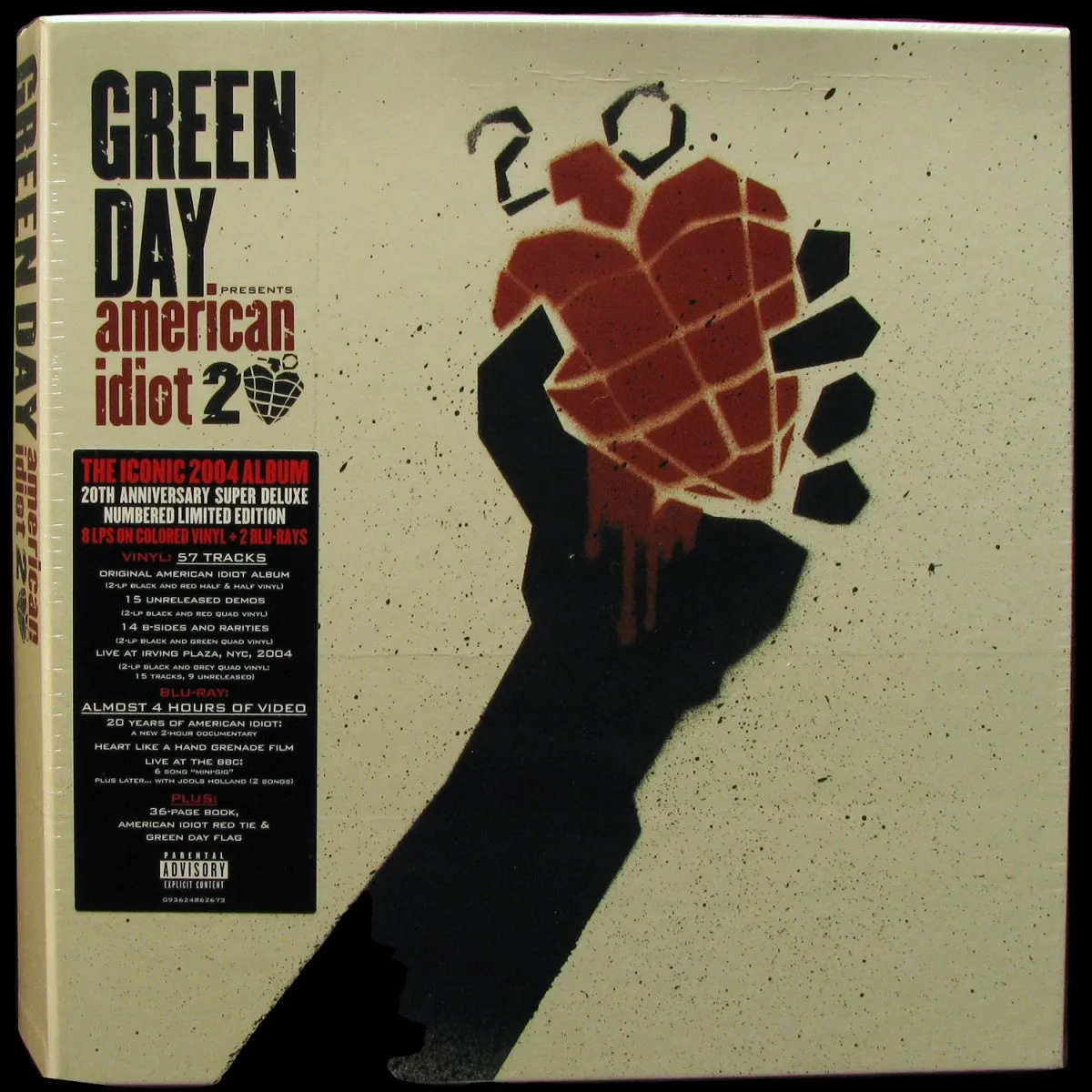 LP Green Day — American Idiot 20 (10LP,  цветной винил) фото