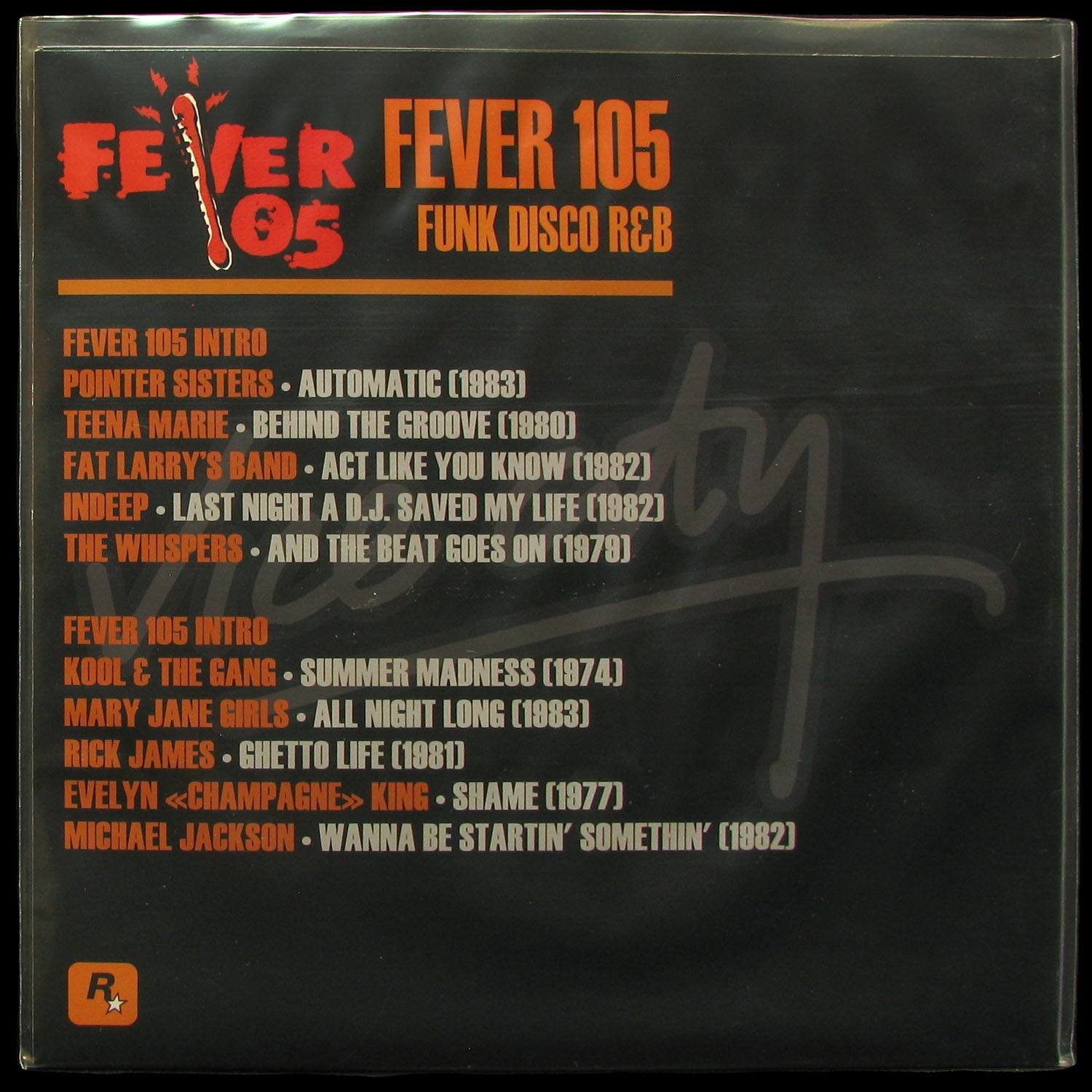 LP V/A — Volume 6 : Fever 105 (Grand Theft Auto Vice City O.S.T.) фото 2