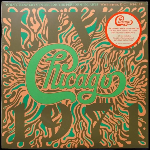 Chicago At The John F. Kennedy Center For The Performing Arts, Washington D.C. (9/16/1971)