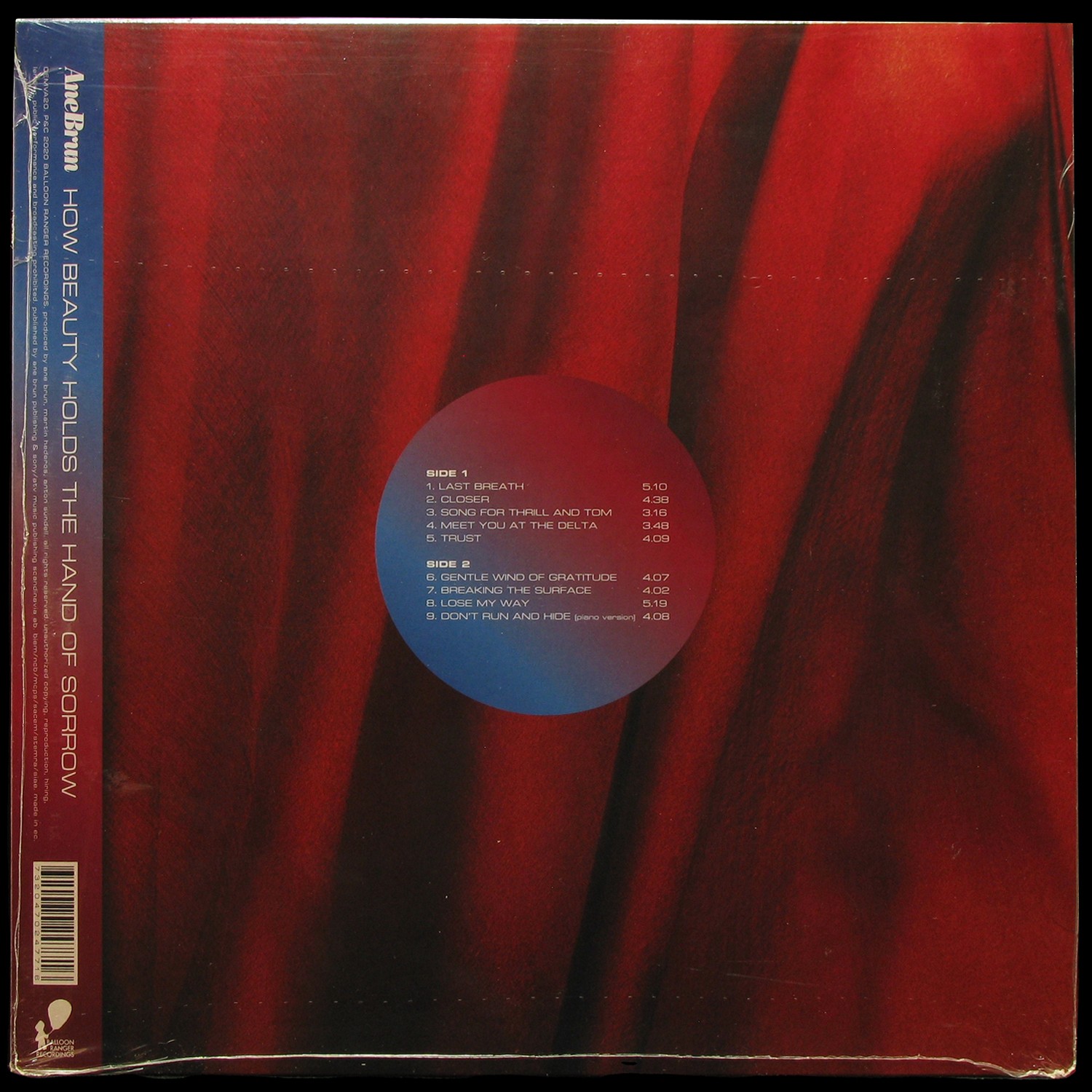 LP Ane Brun — How Beauty Holds The Hand Of Sorrow (цветной винил) фото 2